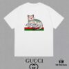 6931363b908475d562cd9913 GUCCI 25SS Master-Designed New Arrival Printed Round Neck Short-Sleeve T-Shirt 300g