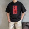 69313677908475d562cd991d GUCCI 25SS Master-Designed Brand New Fashion Print Round-Neck Short-Sleeve T-Shirt, 300g