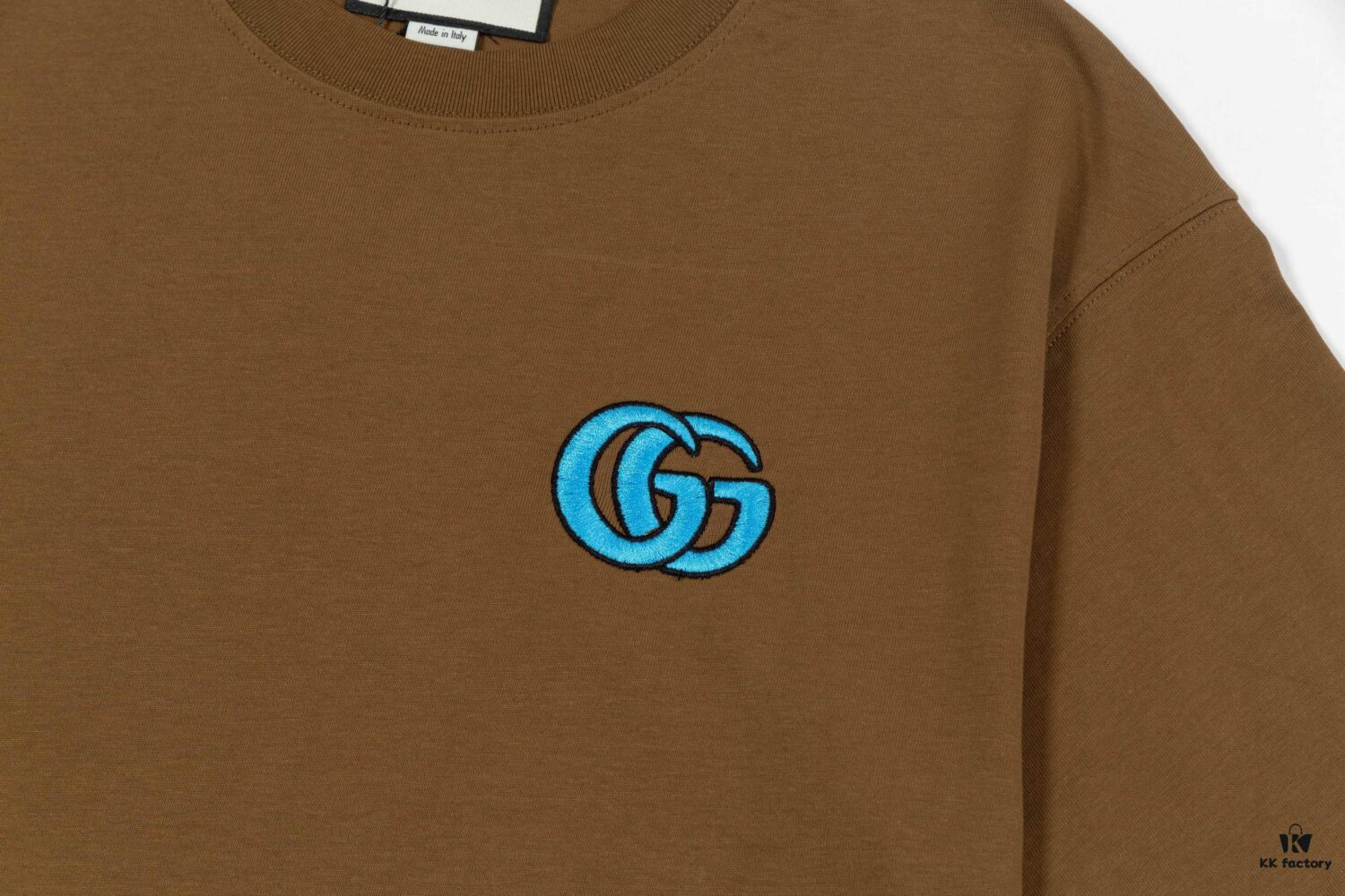 69313702908475d562cd9941 Gucci Embroidered Short Sleeve T-Shirt (Top Quality Version, Different from Standard Stock)