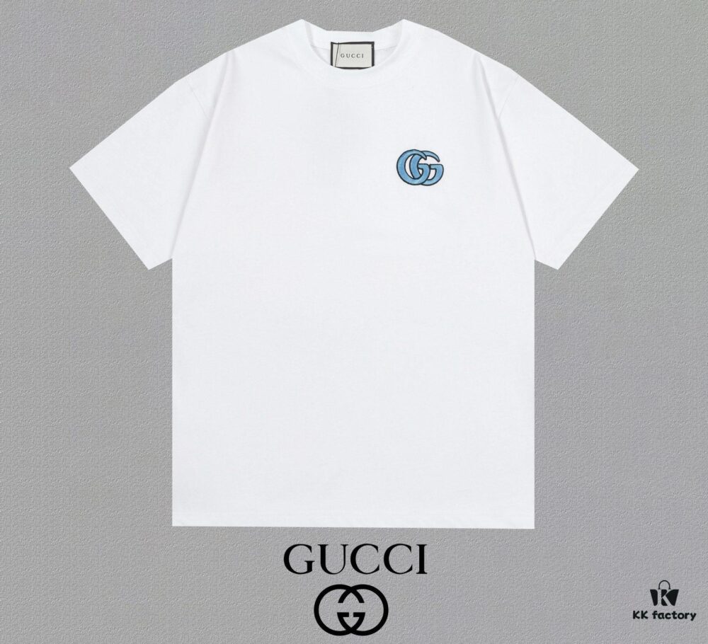 6931370a908475d562cd9944 Gucci Embroidered Short Sleeve T-Shirt (Top Quality Version, Different from Standard Stock)