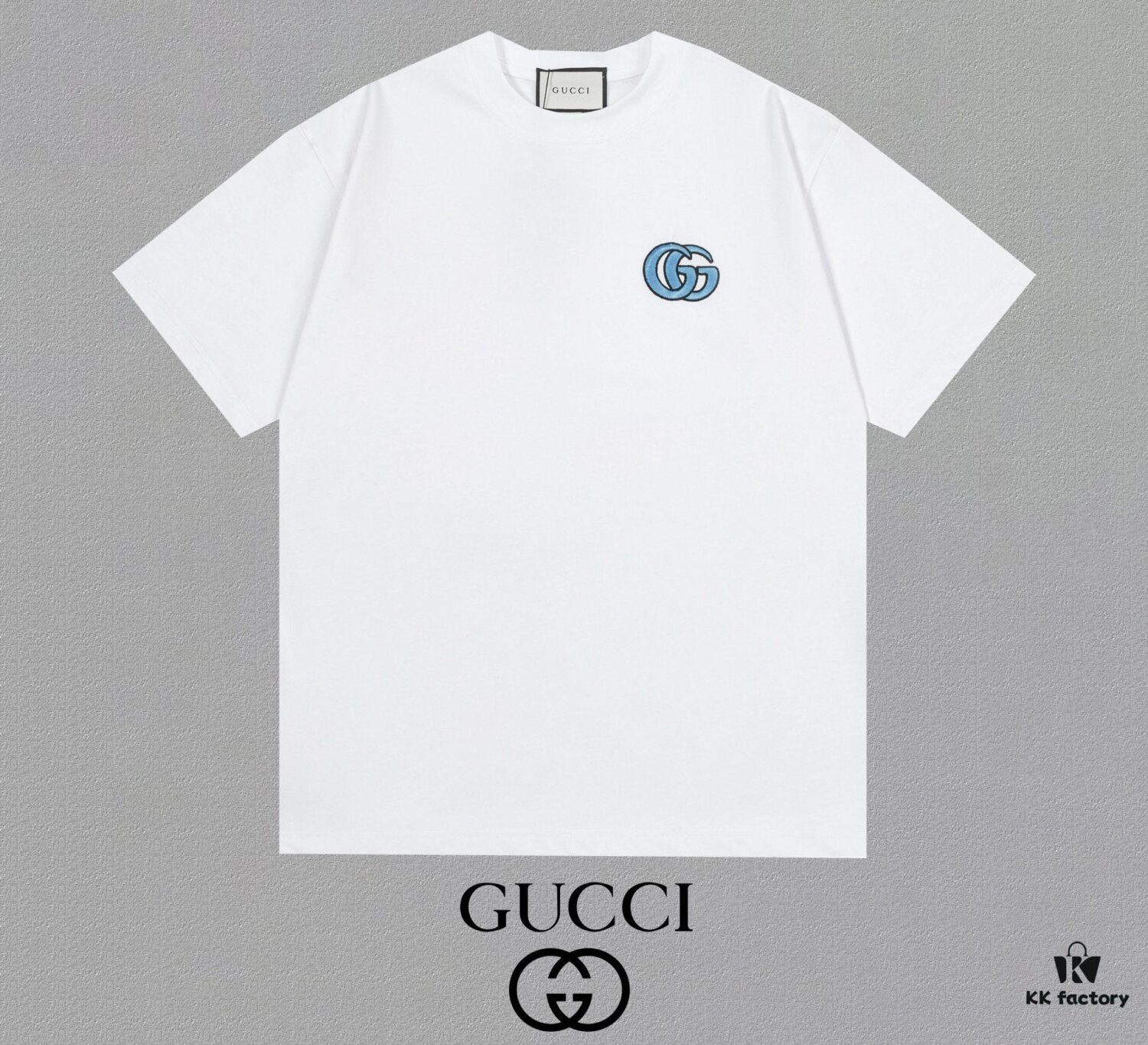 6931370a908475d562cd9944 Gucci Embroidered Short Sleeve T-Shirt (Top Quality Version, Different from Standard Stock)