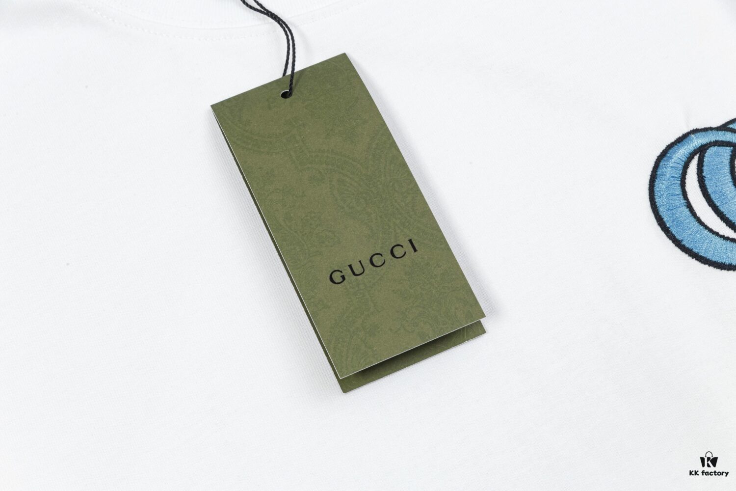 6931371d908475d562cd9948 Gucci Embroidered Short Sleeve T-Shirt (Top Quality Version, Different from Standard Stock)