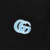 69313737908475d562cd994e Gucci Embroidered Short Sleeve T-Shirt (Top Quality Version, Different from Standard Stock) Unisex 100% Cotton Heavyweight Dual-Yarn Tee