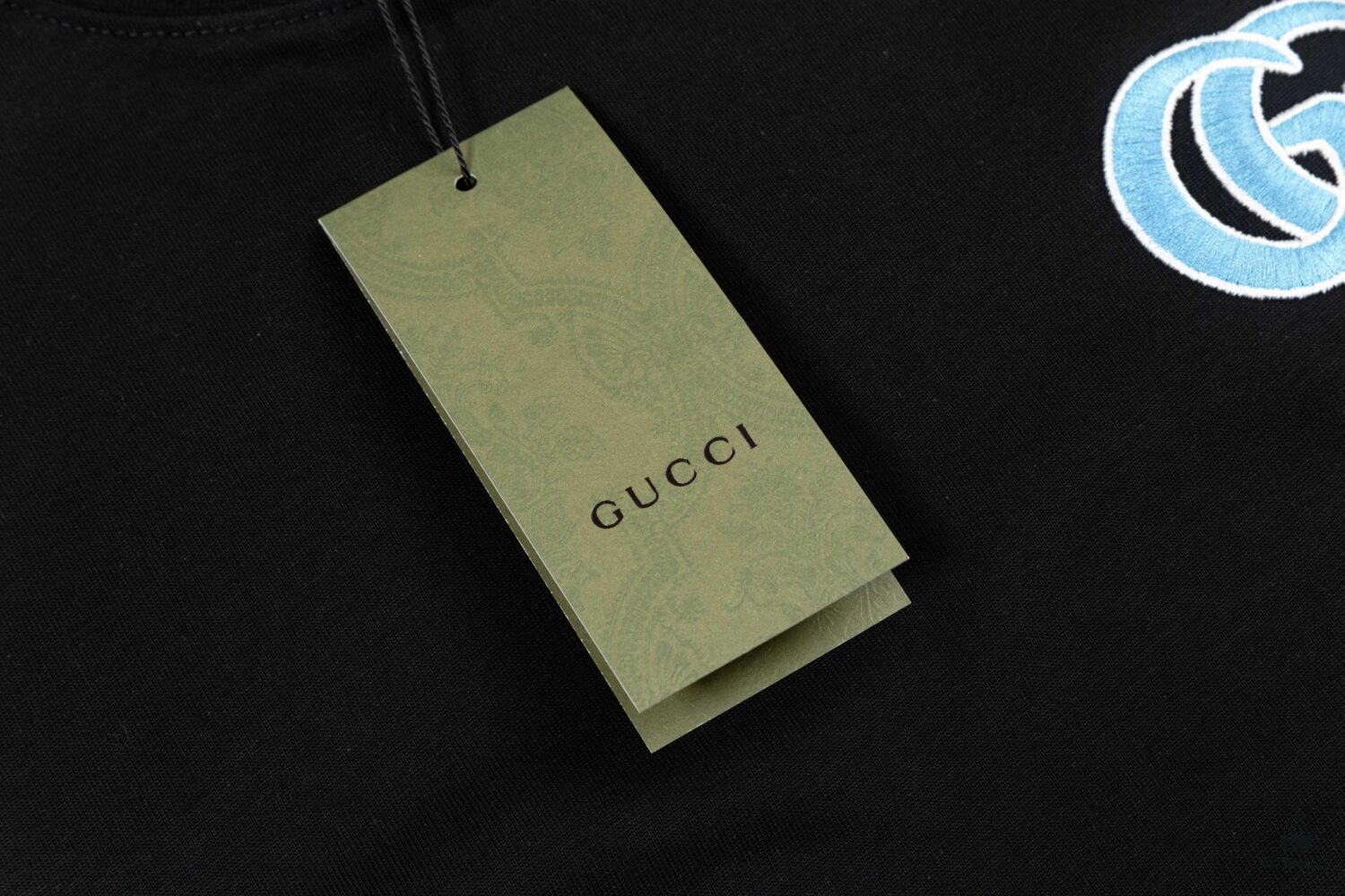 6931373f908475d562cd9951 Gucci Embroidered Short Sleeve T-Shirt (Top Quality Version, Different from Standard Stock) Unisex 100% Cotton Heavyweight Dual-Yarn Tee