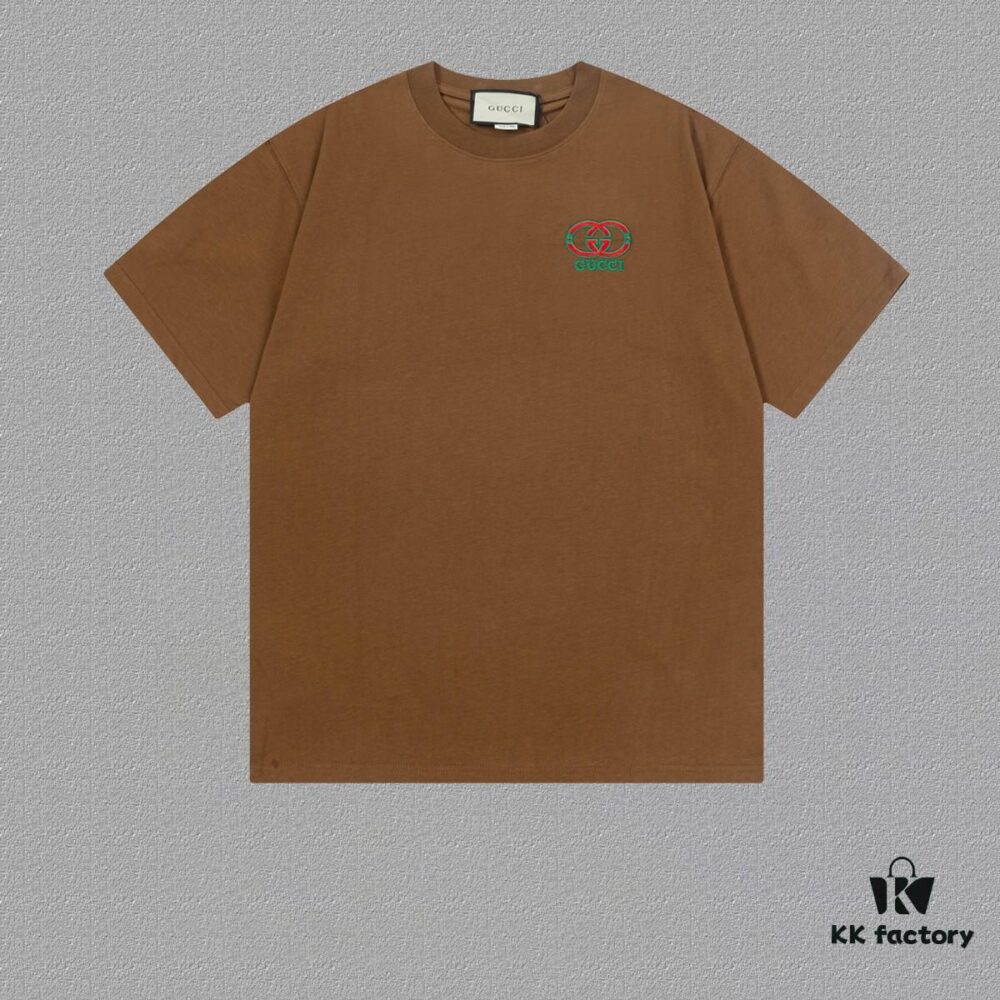 6931379b908475d562cd996c Gucci Embroidered Short Sleeve T-Shirt (Top Quality Version, Different from Standard Stock)