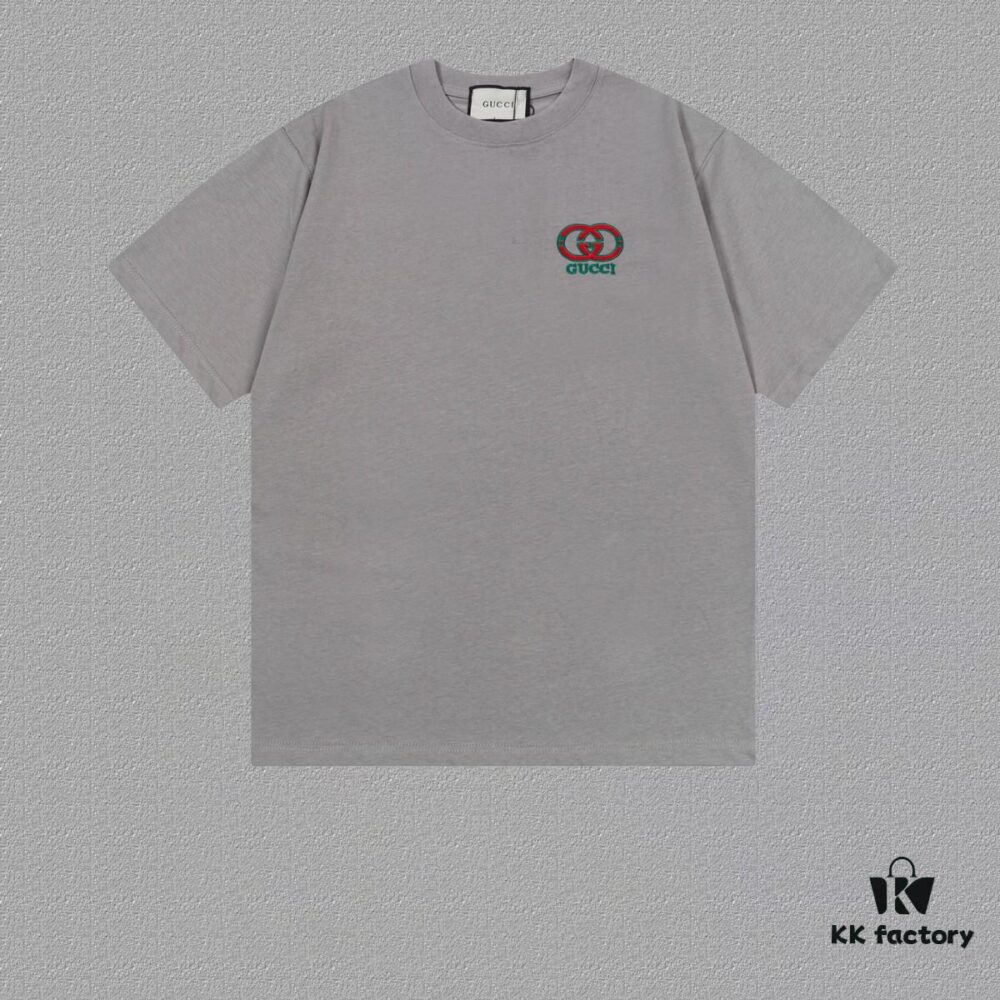 693137ba908475d562cd9978 Gucci GU*CI Short Sleeve T-Shirt (Embroidered Premium Version, Different from Standard Stock)