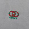 Gucci GU*CI Short Sleeve T-Shirt (Embroidered Premium Version, Different from Standard Stock)