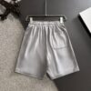 GUCCI 2025 Spring/Summer New Arrival High-End Elastic Waist Casual Solid Loose Shorts