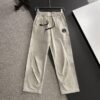 693138fd908475d562cd99da GUCCI 2025 Spring/Summer New Arrival Elastic Waist Casual Pants, Lightweight Custom Counter Fabric, Breathable and Highly Comfortable, Exquisitely Designed with Brand Identity, Premium Quality, Soft and Smooth Texture, Featuring a Relaxed Cut with Excellent Fit