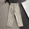 69313912908475d562cd99e0 GUCCI 2025 Spring/Summer New Arrival Elastic Waist Casual Pants, Lightweight Custom Counter Fabric, Breathable and Highly Comfortable, Exquisitely Designed with Brand Identity, Premium Quality, Soft and Smooth Texture, Featuring a Relaxed Cut with Excellent Fit