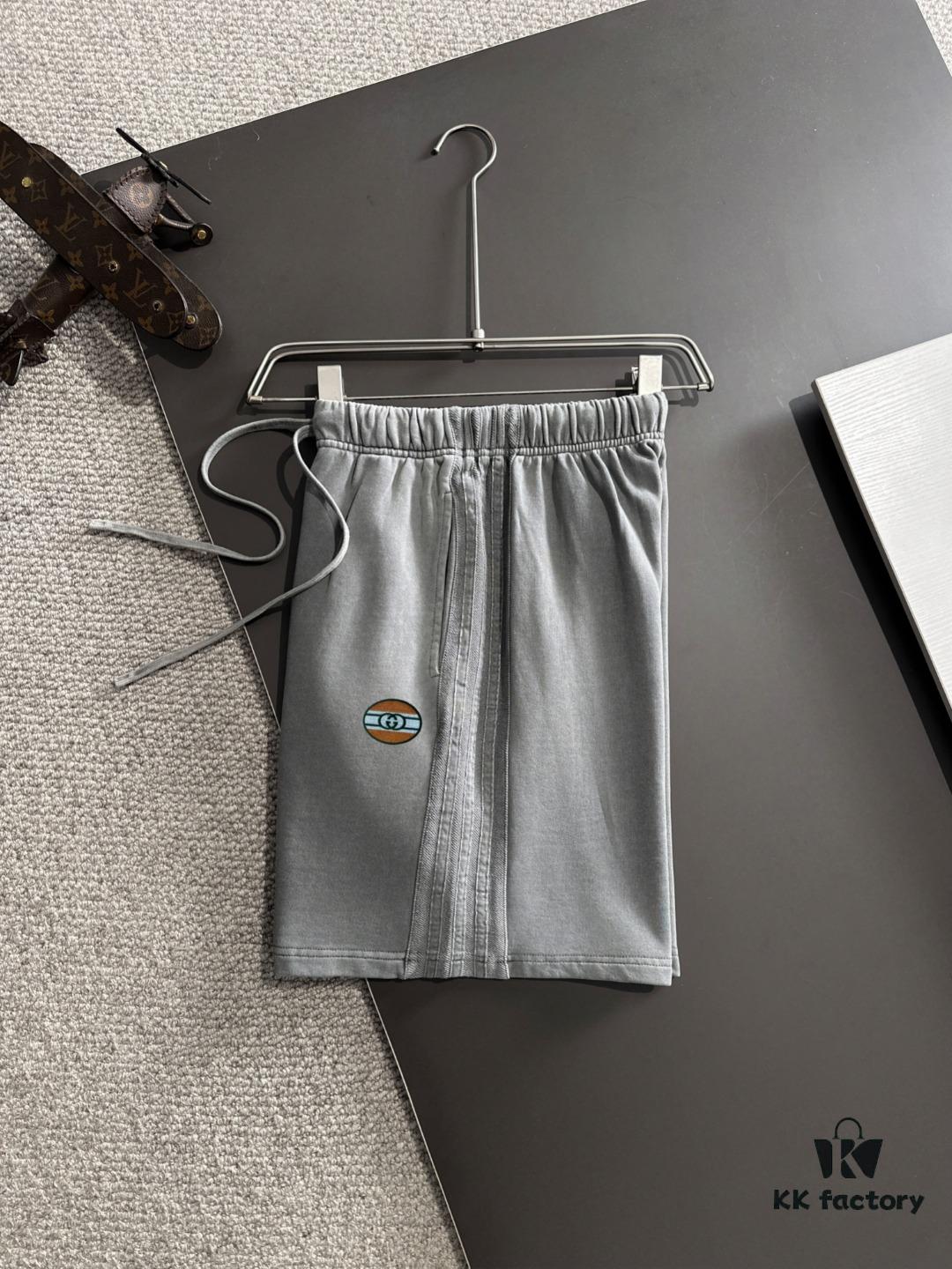 693139c7908475d562cd9a0d GUCCI 2025 Spring/Summer New Arrival Elastic Waist Casual Solid Loose Shorts