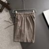 693139f5908475d562cd9a21 GUCCI 2025 Spring/Summer New Arrival Elastic Waist Casual Solid Loose Shorts
