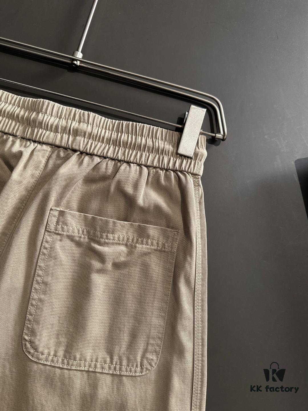 69313a20908475d562cd9a33 GUCCI 2025 Spring/Summer New Elastic Waist Casual Pants, Lightweight Custom Counter Fabric, Breathable and Comfortable, Exquisite Details, Brand Design Concept, High-Quality Craftsmanship, Soft and Smooth Texture, Leisure Cut with Excellent Fit