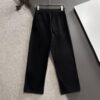 69313a65908475d562cd9a47 GUCCI 2025 Spring/Summer New Elastic Waist Casual Pants, Lightweight Custom Counter Fabric, Breathable and Comfortable, Exquisite Details, Brand Design Concept, High Quality, Soft and Smooth Touch