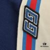 69313ab6908475d562cd9a5b Gucci 24SS Polo Shirt with Striped Collar and Embroidered Double G Logo