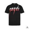 69313b6d908475d562cd9a8f Gucci 19SS Lightning Logo Print Short-Sleeve T-Shirt