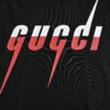 69313b7c908475d562cd9a94 Gucci 19SS Lightning Logo Print Short-Sleeve T-Shirt