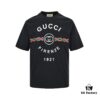 69313bd1908475d562cd9ab6 Gucci 22SS Braided Logo Letter Print Short-Sleeve T-Shirt