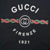 69313bdd908475d562cd9aba Gucci 22SS Braided Logo Letter Print Short-Sleeve T-Shirt