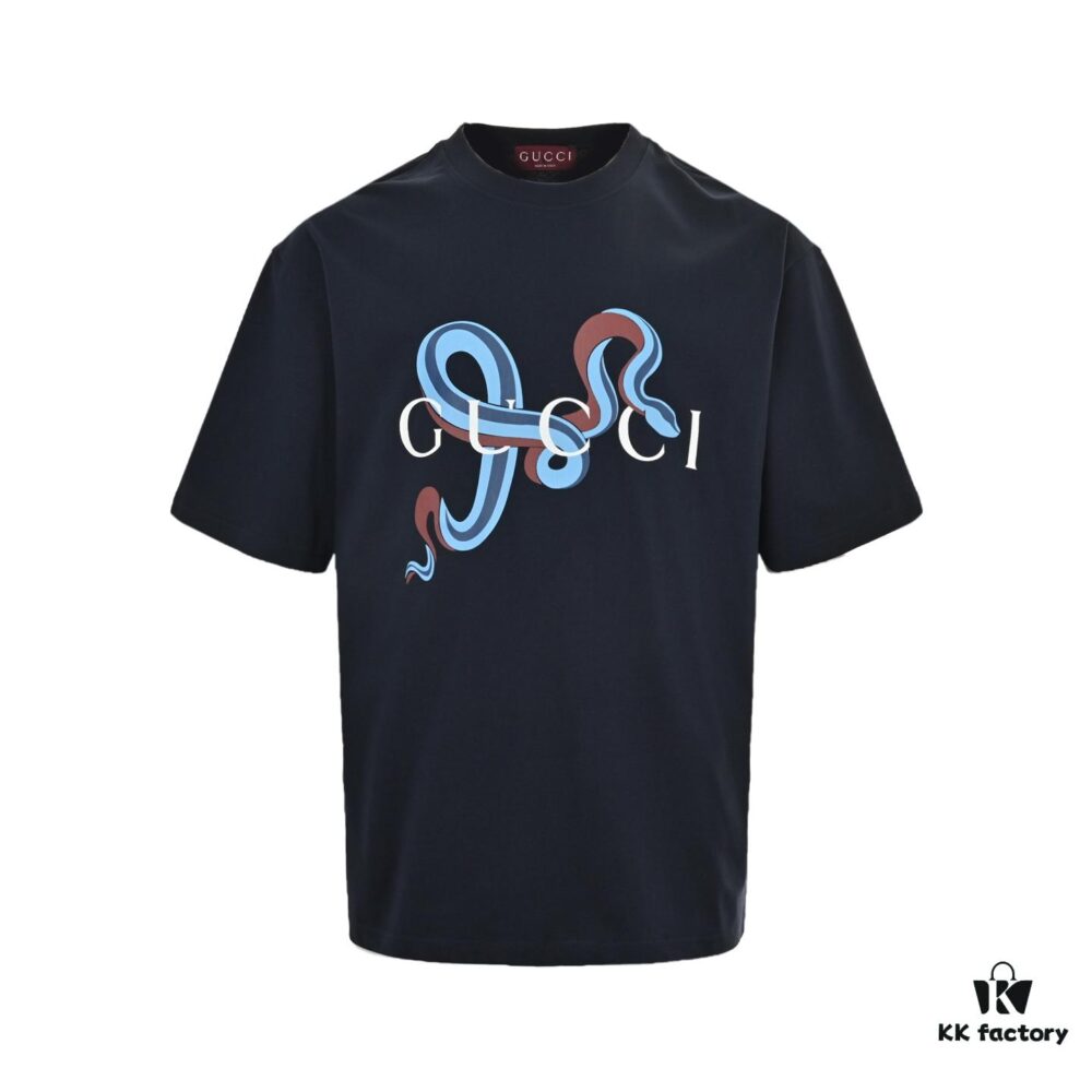 69313bff908475d562cd9ac8 Gucci Limited Edition Snake Year Print Short Sleeve T-Shirt 25SS