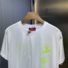 69313c5c908475d562cd9ae6 Gucci 25SS New Arrival Oversized T-Shirt Crafted from Garment-Dyed Knit Cotton, Featuring Gucci Logo Print on Front and Gucci Surfer Print on Back