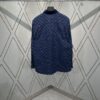 69313c72908475d562cd9aee G Collection 25SS New Loose-Fit Shirt Made from GG Vichy Cotton-Wool Blend Jacquard Fabric with Mother-of-Pearl Buttons for a Refined and Elegant Style