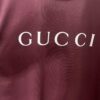 69313ccb908475d562cd9b0f Gucci 25SS New Standard Fit Knit Cotton T-Shirt Featuring Reflective Gucci Print