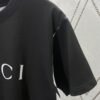 69313ce0908475d562cd9b16 Gucci 25SS New Standard Fit Knit Cotton T-Shirt with Reflective Gucci Print