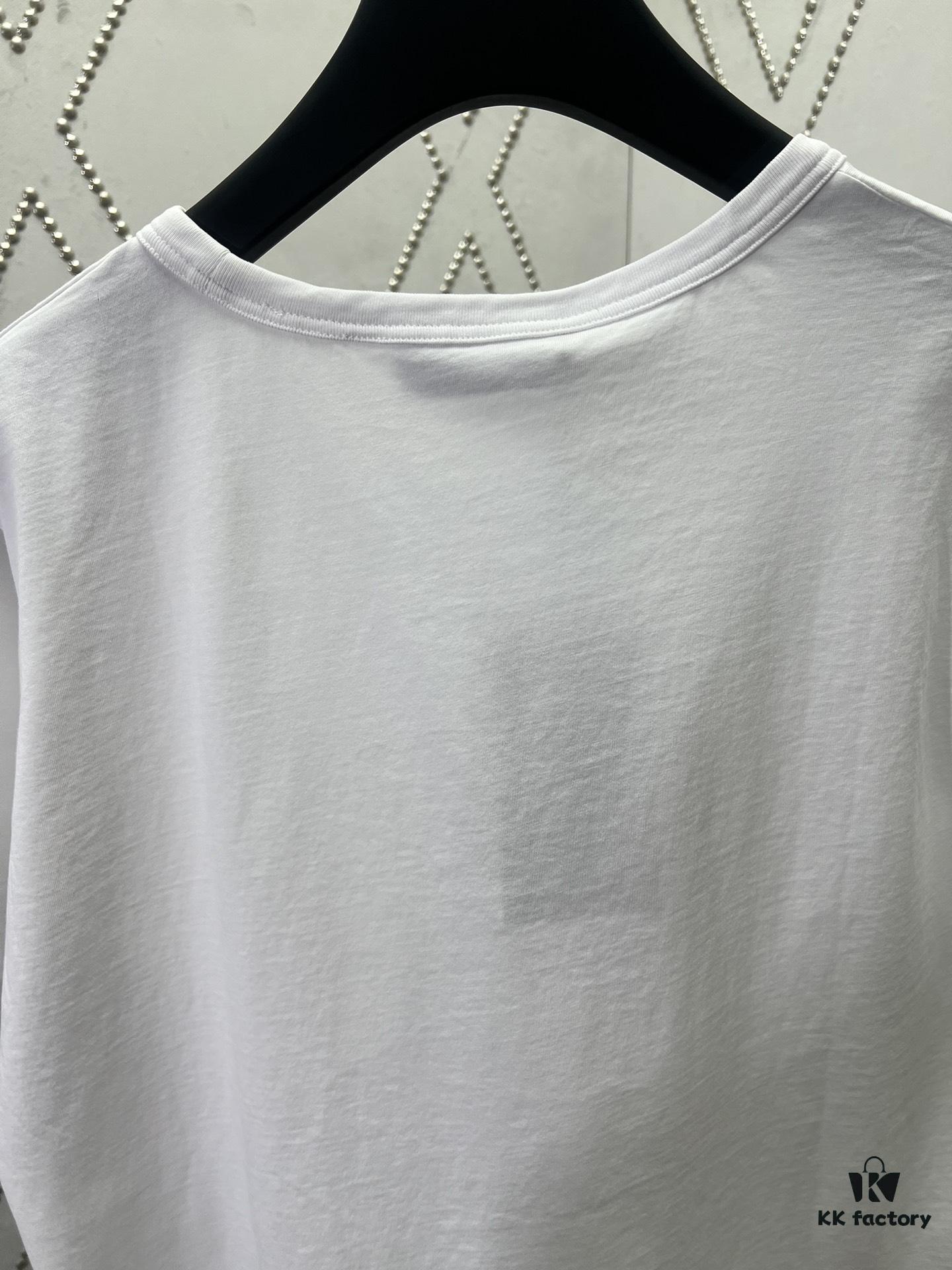 69313d17908475d562cd9b23 Gucci 25SS New Arrival Oversized Knit Cotton T-Shirt with Gucci Embroidery