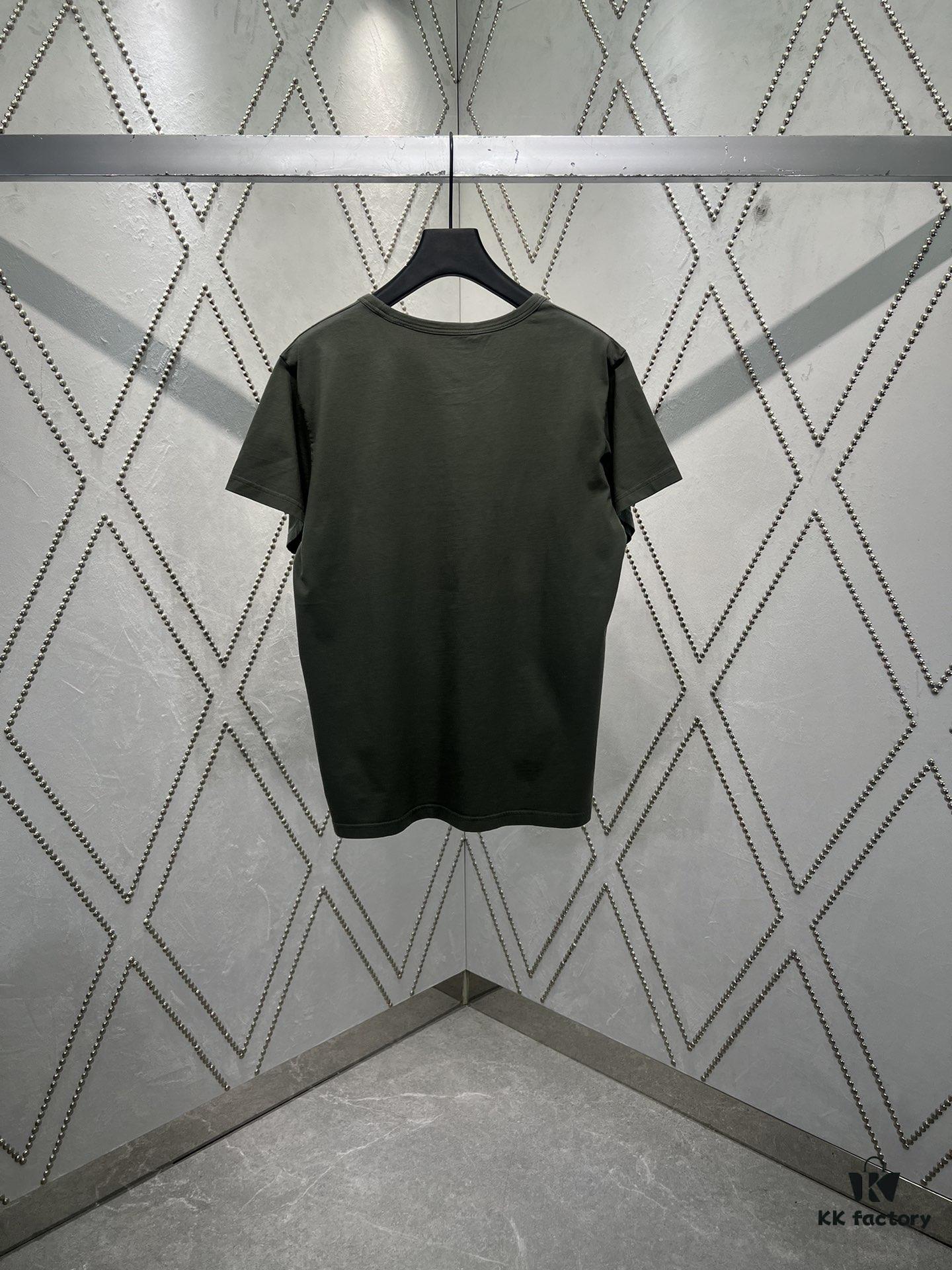 69313d27908475d562cd9b28 Gucci 25SS New Arrival Oversized Knit Cotton T-Shirt with Gucci Embroidery