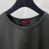 69313d32908475d562cd9b2c Gucci 25SS New Arrival Oversized Knit Cotton T-Shirt with Gucci Embroidery
