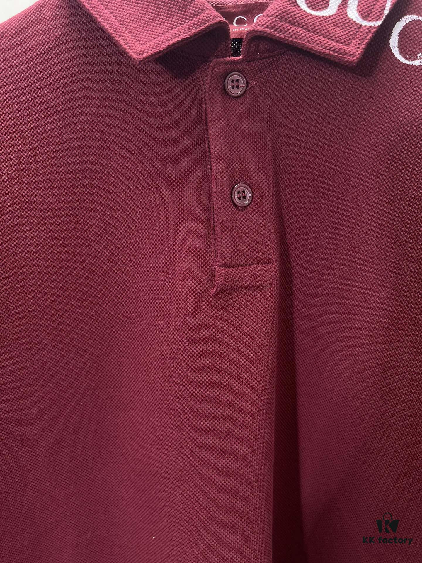 69313d52908475d562cd9b34 Gucci 2025 Spring Collection Presents Classic Style Pieces, Featuring a Polo Shirt Crafted from Elastic Piqué Cotton with a Refined Gucci Print