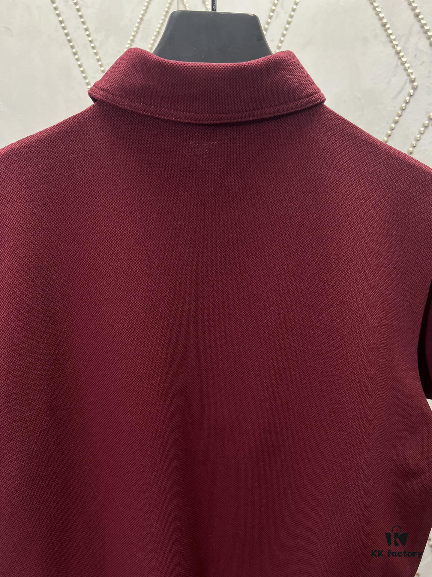 69313d5f908475d562cd9b38 Gucci 2025 Spring Collection Presents Classic Style Pieces, Featuring a Polo Shirt Crafted from Elastic Piqué Cotton with a Refined Gucci Print