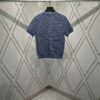 G House 25ss New Arrival Crew Neck Top Crafted from Fine Cotton Knit Fabric, a Standout Piece for the 2025 Pre-Spring Collection. The Light Blue Hue Adds Elegant Sophistication, While the Gold-Tone Double G Buttons Enhance the Design Appeal.