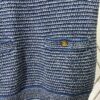 G House 25ss New Arrival Crew Neck Top Crafted from Fine Cotton Knit Fabric, a Standout Piece for the 2025 Pre-Spring Collection. The Light Blue Hue Adds Elegant Sophistication, While the Gold-Tone Double G Buttons Enhance the Design Appeal.