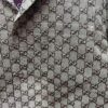 69313ebf908475d562cd9b88 Gucci 25SS New Arrival Letter Interlocking Pattern Shirt Inspired by Founder Guccio Gucci's Name, Crafted in GG Canvas with Side Slits