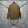 69313ecb908475d562cd9b89 Gucci 25SS New Arrival Letter Interlocking Pattern Shirt Inspired by Founder Guccio Gucci's Name, Crafted in GG Canvas with Side Slits
