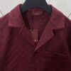 69313f31908475d562cd9b9c Gucci 25SS New Arrival Letter Intertwined Pattern Shirt Inspired by Founder Guccio Gucci's Name, Crafted in GG Canvas with Side Slits
