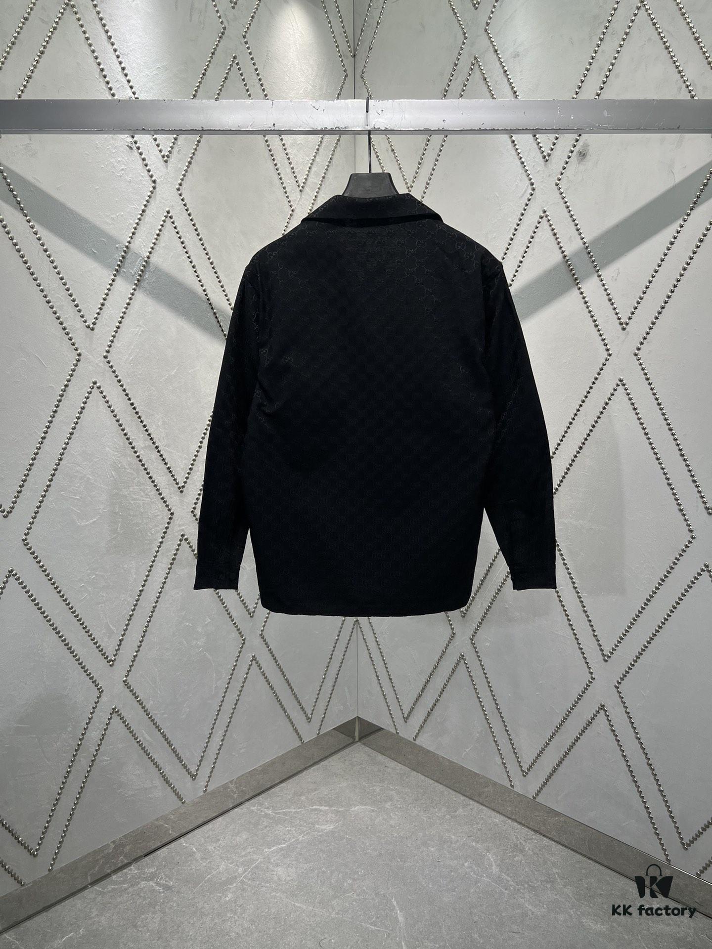 69313f46908475d562cd9ba3 Gucci 25SS New Arrival Letter Interlocking Pattern Shirt Inspired by Founder Guccio Gucci