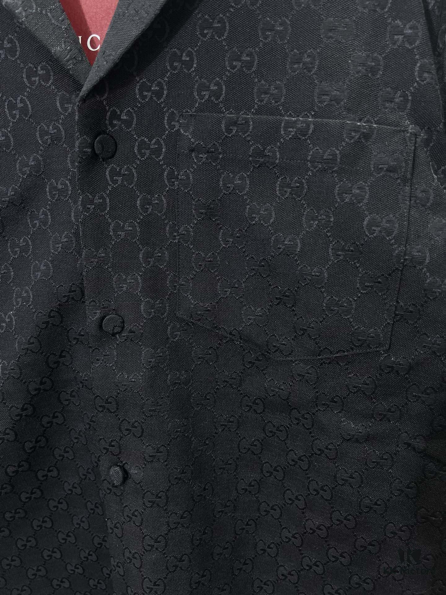 69313f51908475d562cd9ba7 Gucci 25SS New Arrival Letter Interlocking Pattern Shirt Inspired by Founder Guccio Gucci