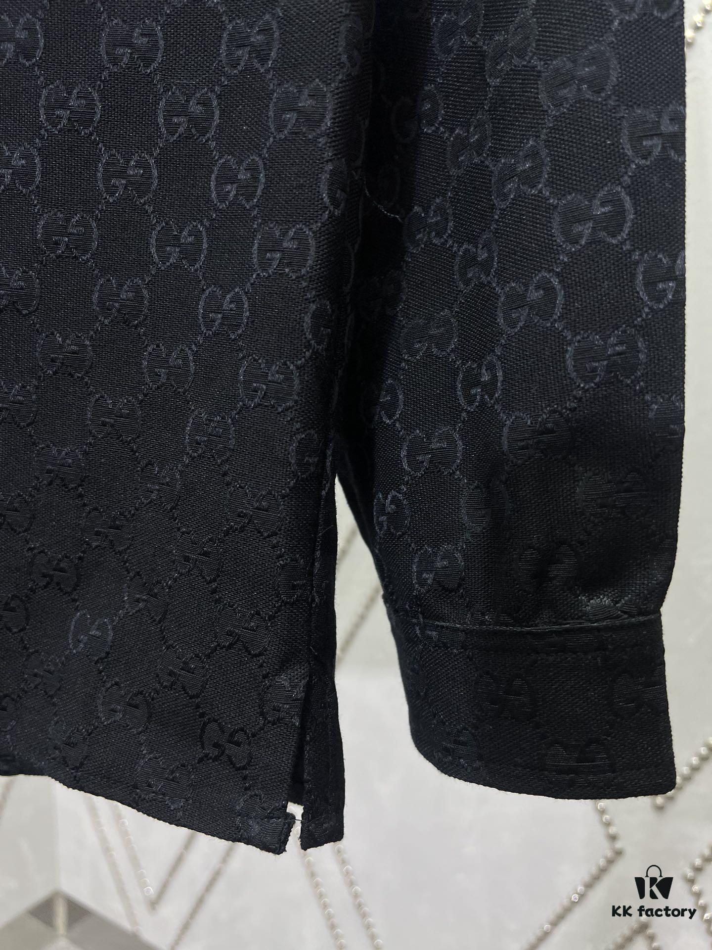 69313f59908475d562cd9ba9 Gucci 25SS New Arrival Letter Interlocking Pattern Shirt Inspired by Founder Guccio Gucci