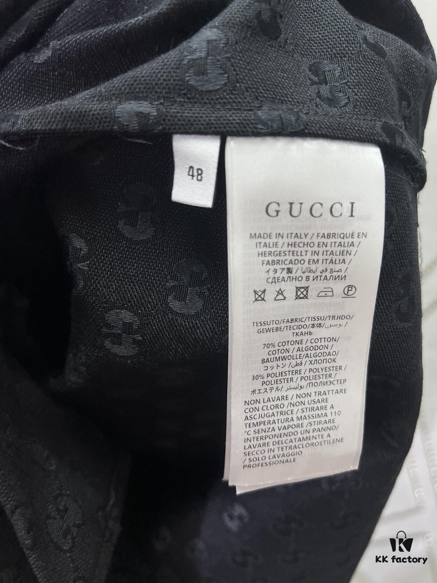69313f5f908475d562cd9baa Gucci 25SS New Arrival Letter Interlocking Pattern Shirt Inspired by Founder Guccio Gucci