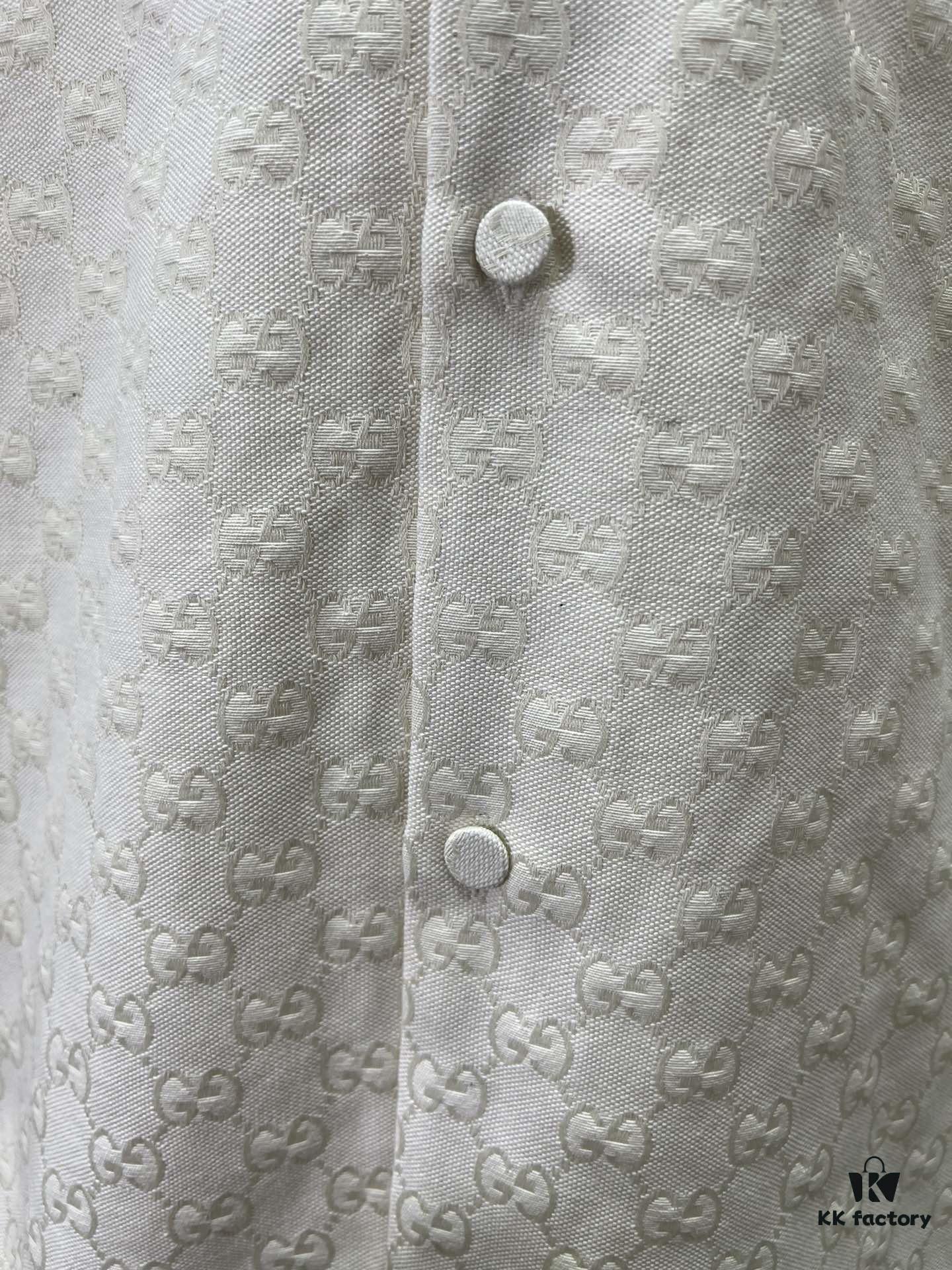 69313f6d908475d562cd9baf Gucci 25SS New Arrival Letter Interlocking Pattern Shirt Inspired by Founder Guccio Gucci