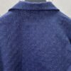 Gucci 25SS New Arrival Letter Interlocking Pattern Shirt Inspired by Founder Guccio Gucci's Name, Crafted in GG Canvas with Side Slits, Regular Fit