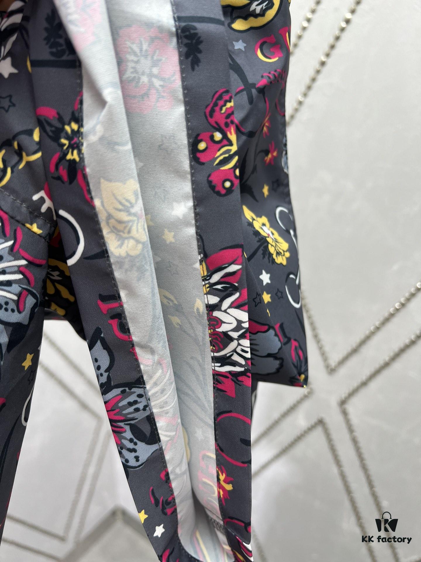G Family 25SS New Arrival Floral Print Beach Shorts with Drawstring, High-End Version!