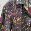 G Brand 25SS New Arrival Floral Print Lapel Single-Breasted Long-Sleeve Shirt, High Version!