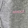69313ffd908475d562cd9bd6 G House 25SS New Arrival Wool Cashmere Blend Knit Cardigan Featuring Refreshed Brand Pattern with Color-Contrast Bright Pink Accents, Creating Delicate Intarsia Effects on Front and Back