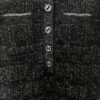 6931404a908475d562cd9bf2 Gucci 25SS New Round Neck Top Crafted from Premium Wool with Metallic Thread Tartan Jacquard Fabric, Featuring a Circular Interlocking Double G Button on the Back