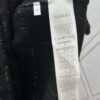 6931404f908475d562cd9bf4 Gucci 25SS New Round Neck Top Crafted from Premium Wool with Metallic Thread Tartan Jacquard Fabric, Featuring a Circular Interlocking Double G Button on the Back