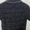 69314053908475d562cd9bf5 Gucci 25SS New Round Neck Top Crafted from Premium Wool with Metallic Thread Tartan Jacquard Fabric, Featuring a Circular Interlocking Double G Button on the Back